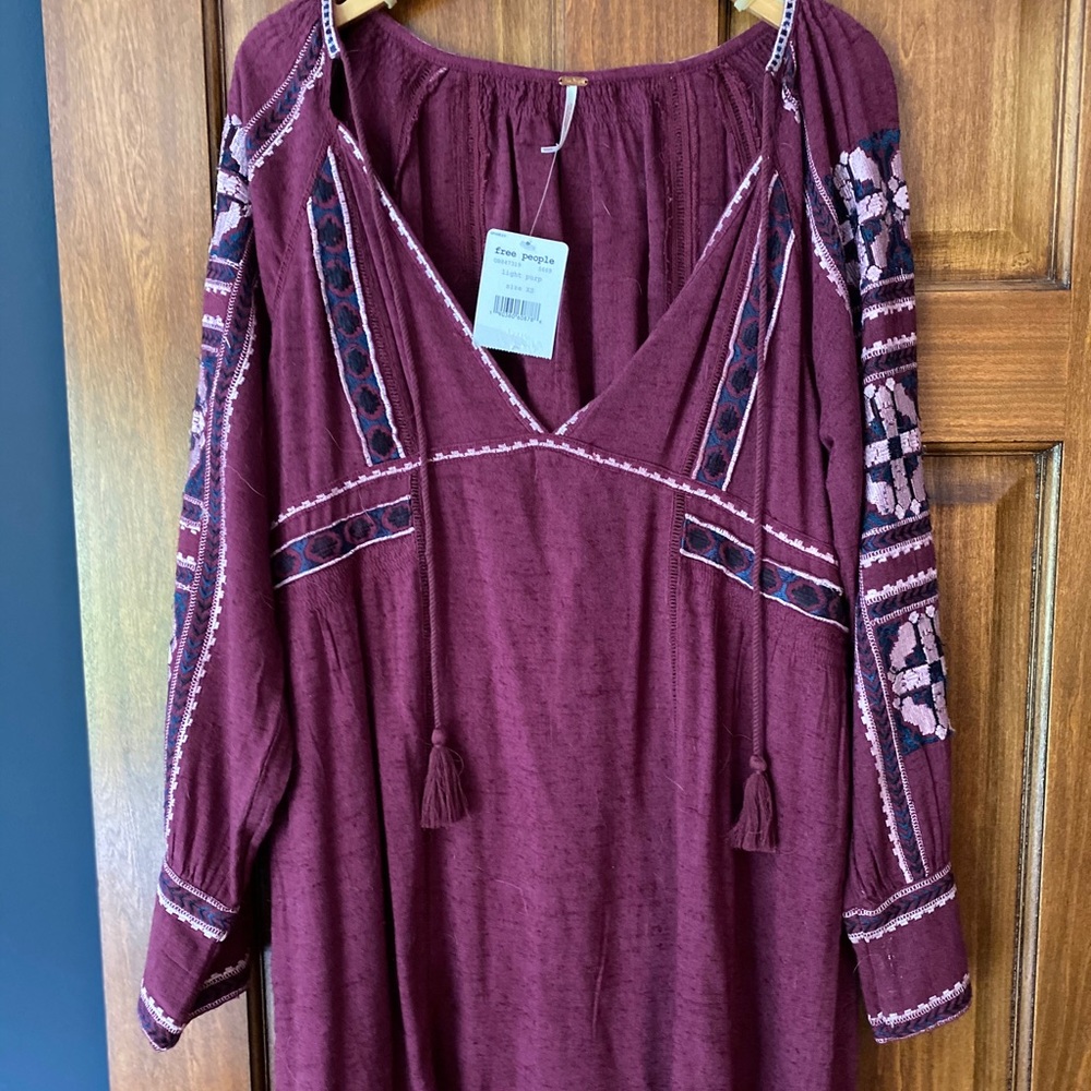 Free people purple dress